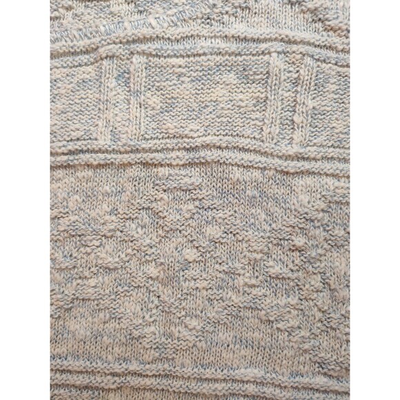 Vintage Empire Knitwear Company Knitted Sweater Vest Light Blue Medium - Picture 4 of 5